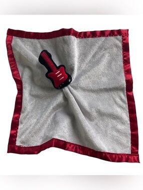 Baby Essentials Guitar Rattle Lovey 13" Security Blanket.